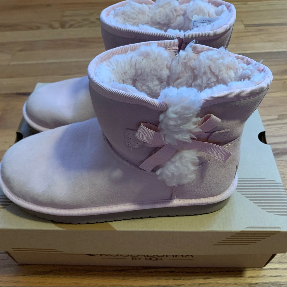 Koolaburra by Ugg Pink Victoria Mini Girls Boots size 5
